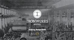 Desktop Screenshot of ironworkshotel.com