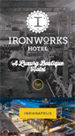 Mobile Screenshot of ironworkshotel.com